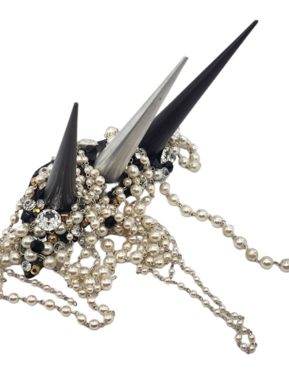 GASOLINE GLAMOUR DECEIT SPIKE RING 🗡️✨🩸